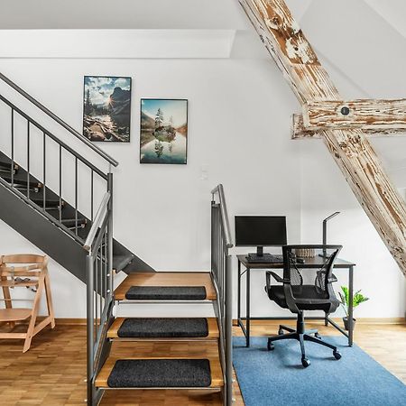 Dnd Design Loft I 170Qm I Parken I Balkon I Workstation I Netflix I Kaffee I Waschmaschine I Trockner I Xbox I Ausblick Lägenhet Würzburg Exteriör bild