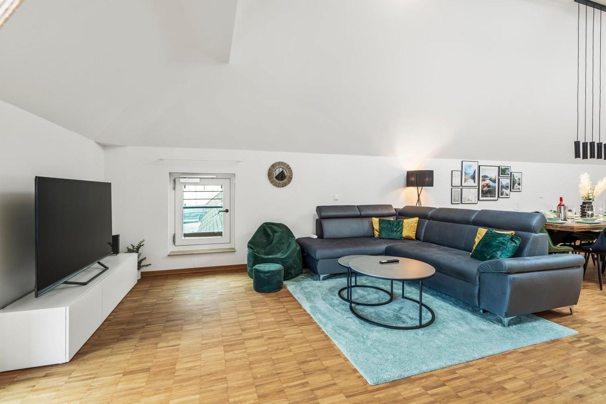 Dnd Design Loft I 170Qm I Parken I Balkon I Workstation I Netflix I Kaffee I Waschmaschine I Trockner I Xbox I Ausblick Lägenhet Würzburg Exteriör bild