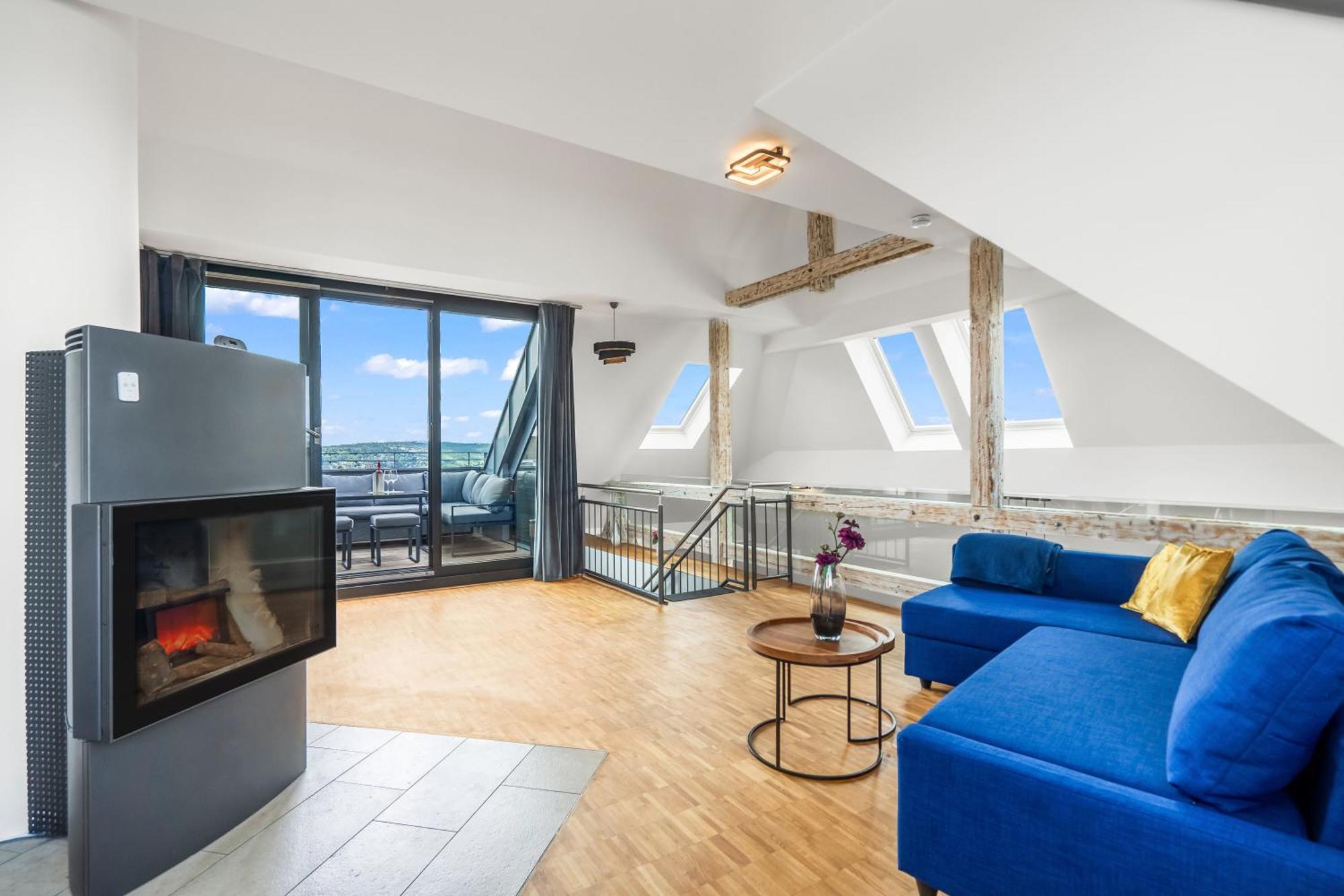 Dnd Design Loft I 170Qm I Parken I Balkon I Workstation I Netflix I Kaffee I Waschmaschine I Trockner I Xbox I Ausblick Lägenhet Würzburg Exteriör bild