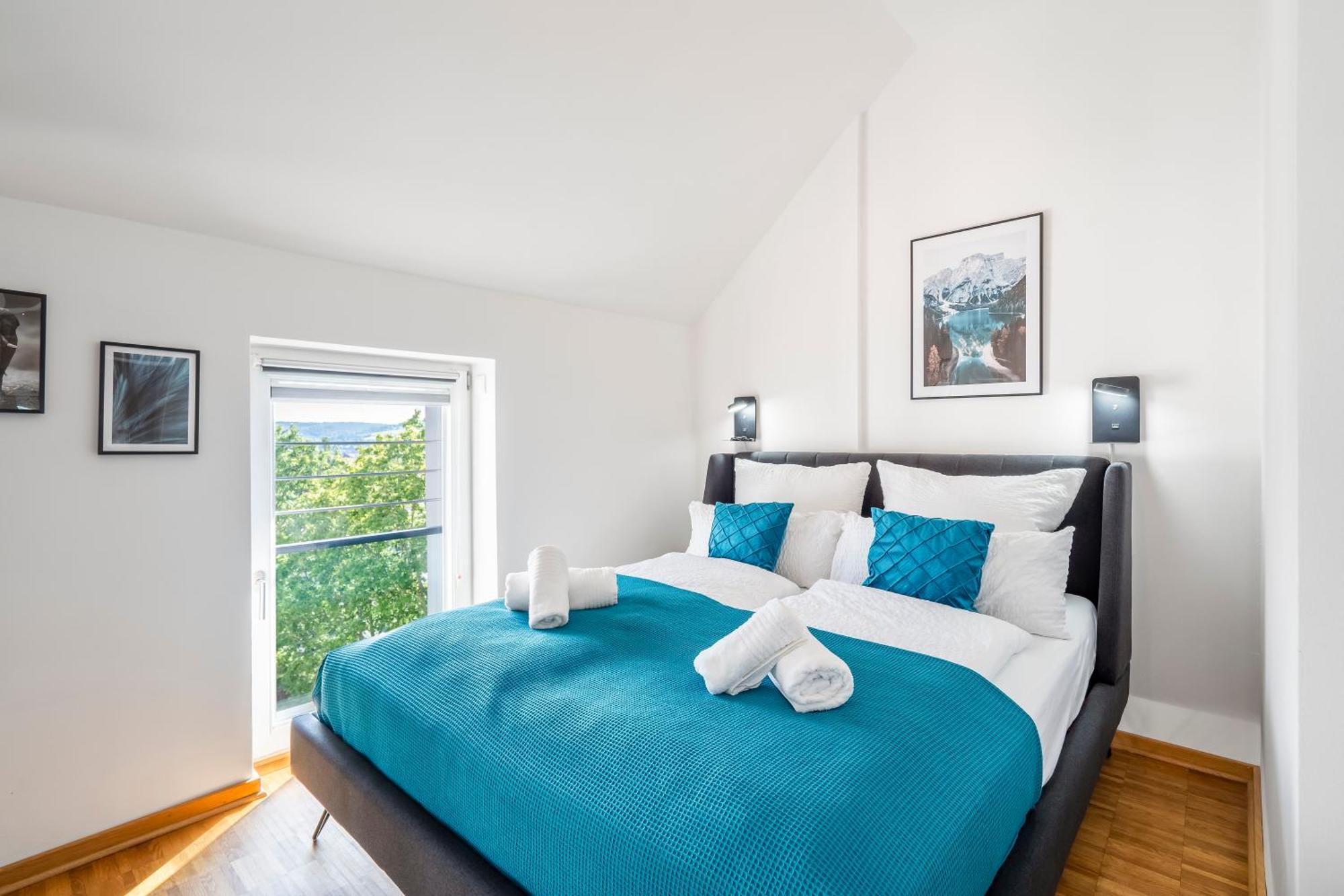 Dnd Design Loft I 170Qm I Parken I Balkon I Workstation I Netflix I Kaffee I Waschmaschine I Trockner I Xbox I Ausblick Lägenhet Würzburg Exteriör bild