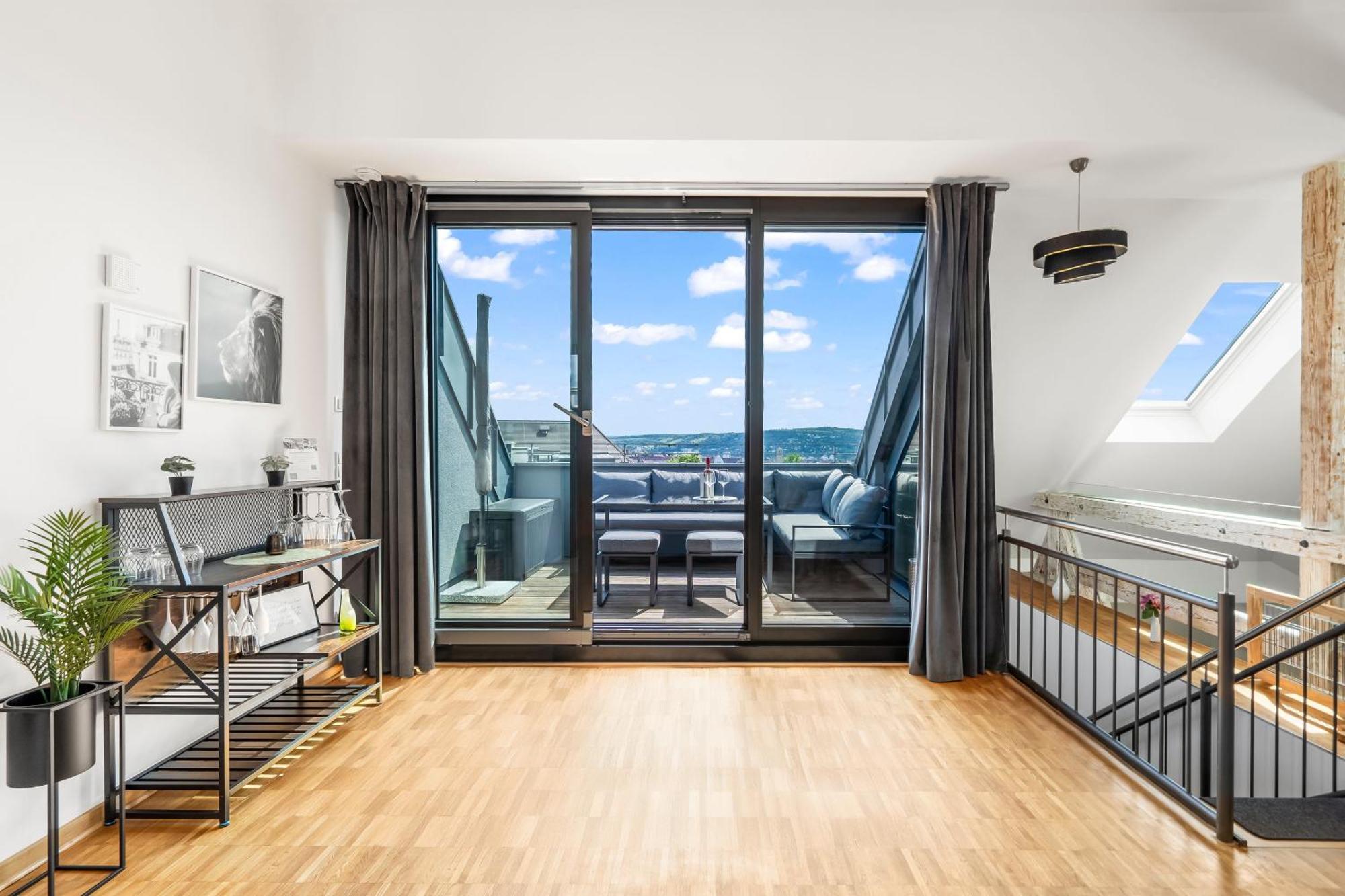 Dnd Design Loft I 170Qm I Parken I Balkon I Workstation I Netflix I Kaffee I Waschmaschine I Trockner I Xbox I Ausblick Lägenhet Würzburg Exteriör bild