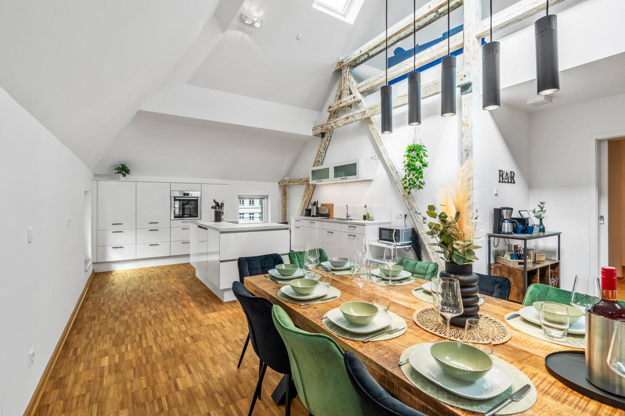 Dnd Design Loft I 170Qm I Parken I Balkon I Workstation I Netflix I Kaffee I Waschmaschine I Trockner I Xbox I Ausblick Lägenhet Würzburg Exteriör bild